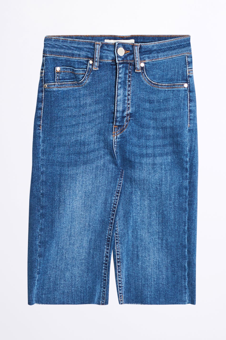 Molly biker denim shorts