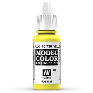 Model Color 206 Leuchtgelb (Yellow Fluo) (730)