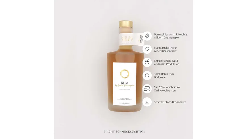 THE GOLDEN CIRCLE Rum by Andi Schweiger 350 ml