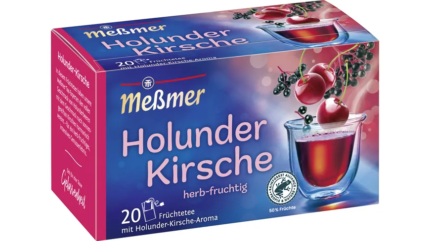 Meßmer Fruechtetee Holunder-Kirsche 55 g