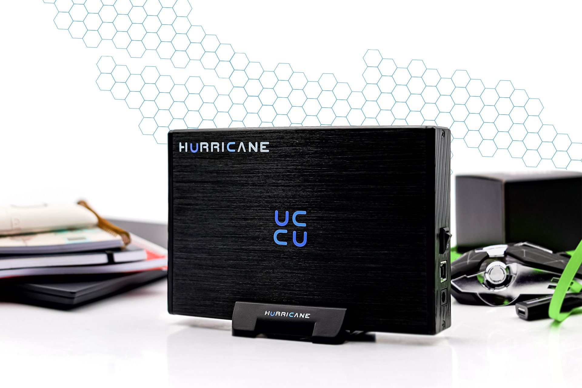 HURRICANE GD35612 Externe Festplatte 4TB, 3,5