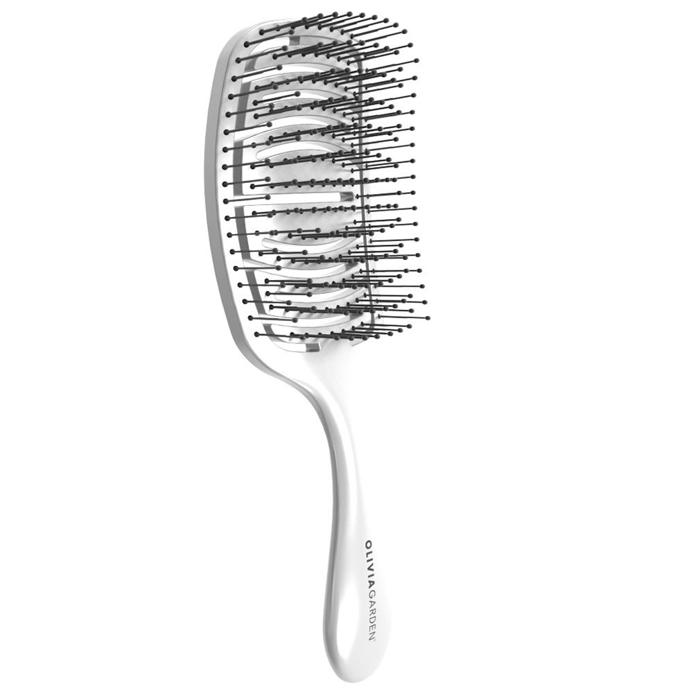 Olivia Garden iDetangle Medium Space Moon Silber