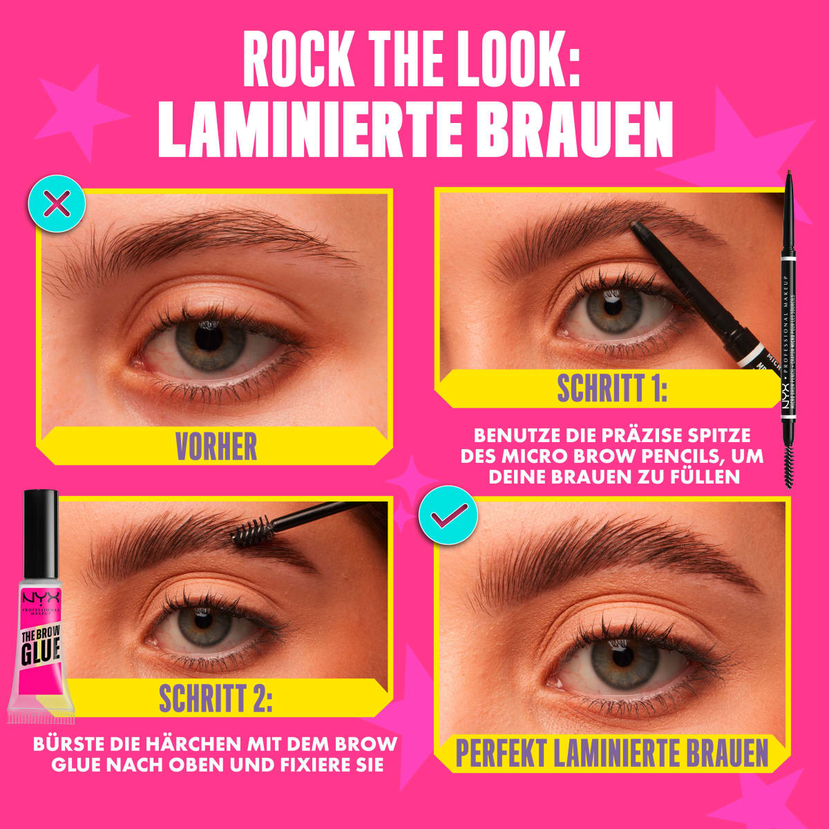 Augenbrauenstift Micro 06 Brunette, 0,5 g