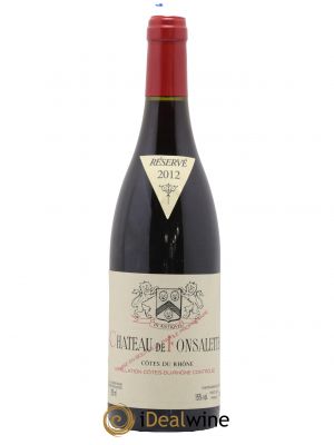 Côtes du Rhône Château de Fonsalette Emmanuel Reynaud  2012 - Lot de 1 Bouteille