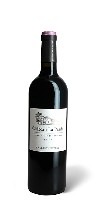 Bordeaux Château La Prade  Francs Côtes de Bordeaux  2017  75 cl - Rouge