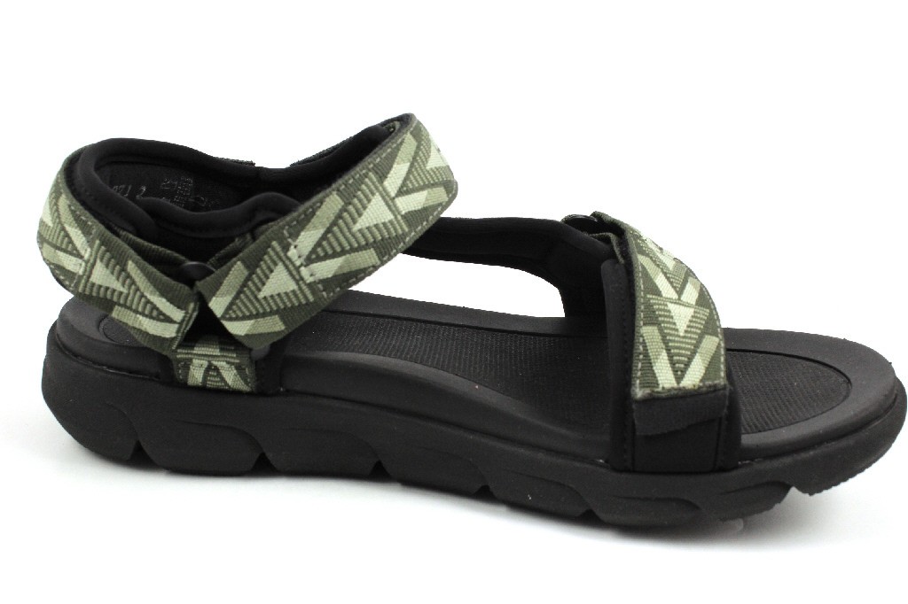 RIEKER Komfort Sandalen grün