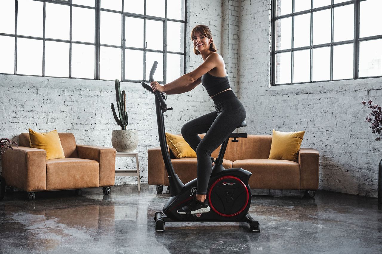 Christopeit-Sport Christopeit Sport Heimtrainer Ergometer AL 2 Black Edition
