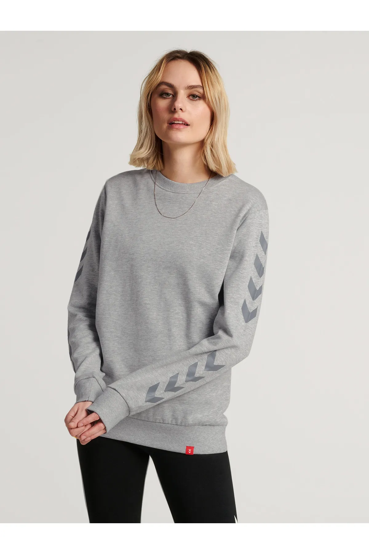 hummel  Sweatshirt - Grau - Regular Fit