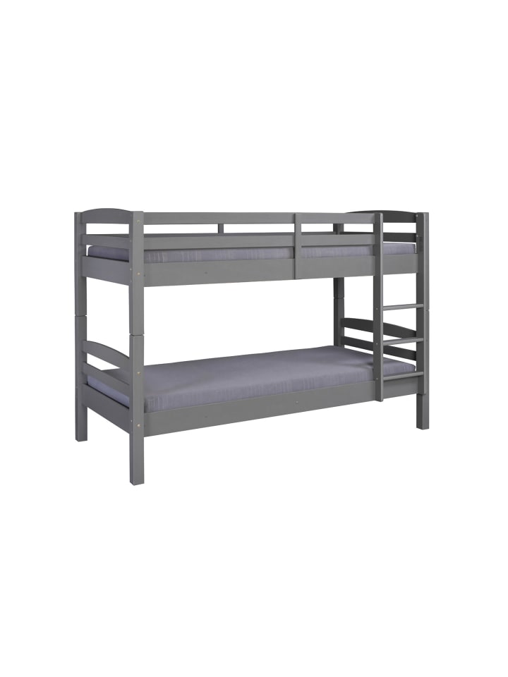 ebuy24 Etagenbett Lavius Grau 210 x 102 cm günstig kaufen onesize