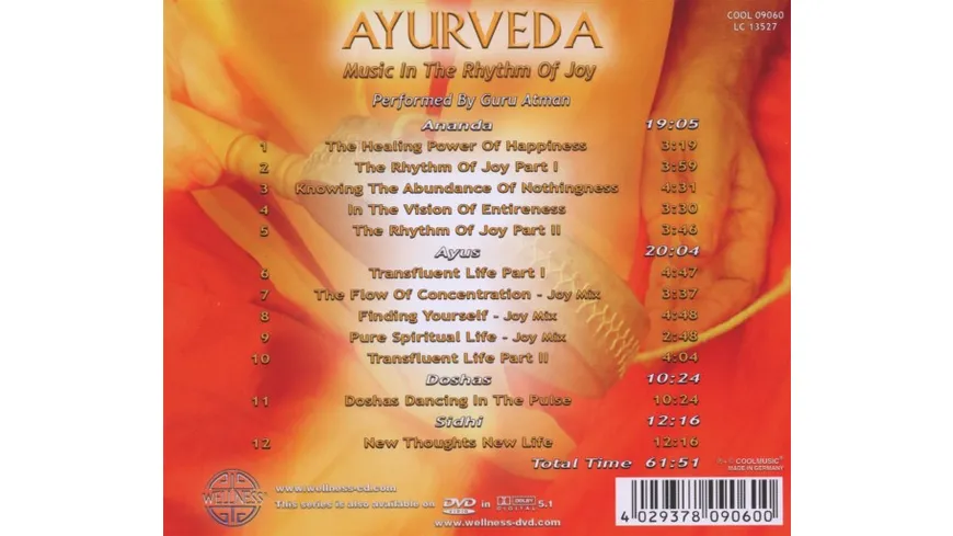 Ayurveda-Music In The Rhythm Of Joy