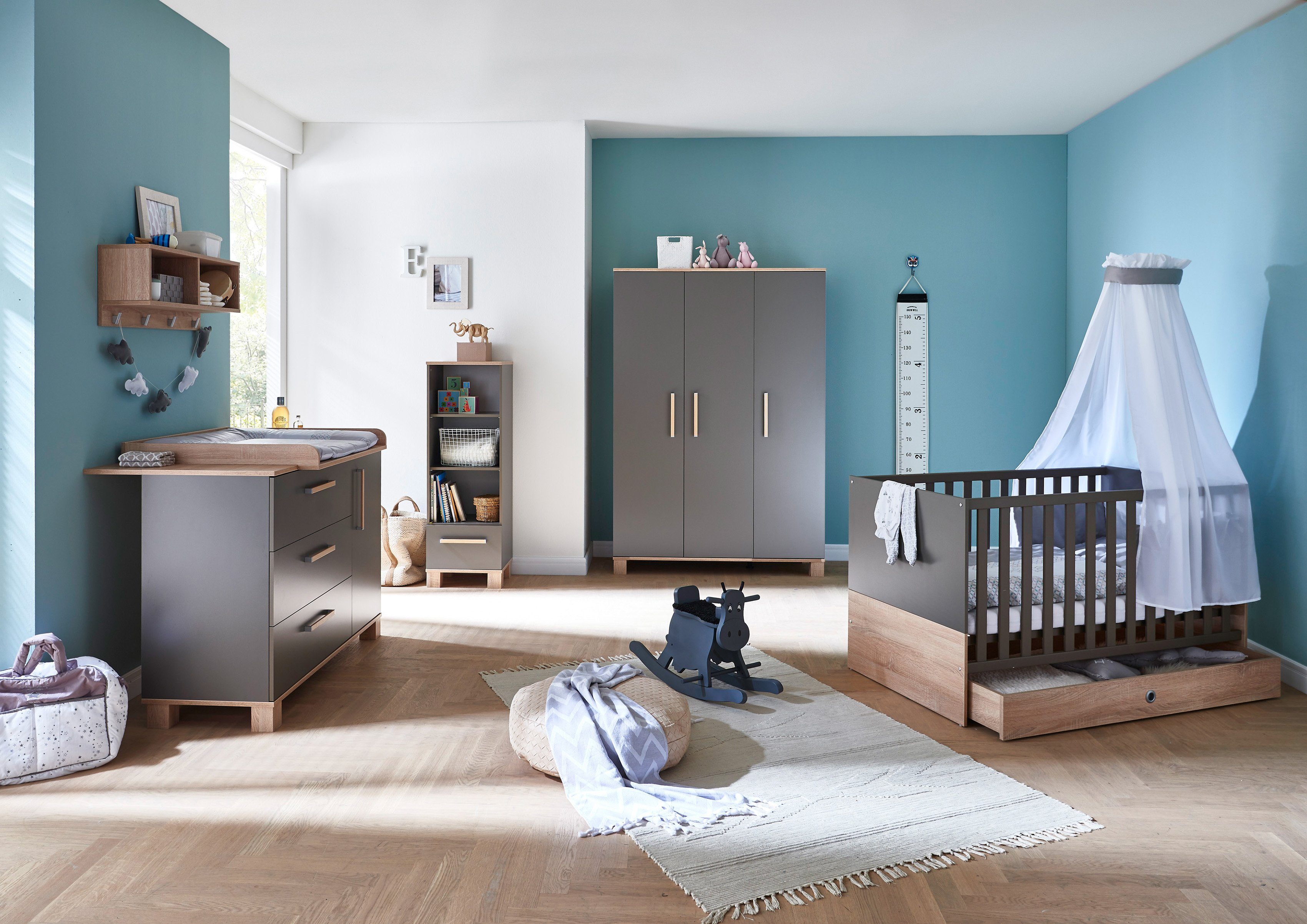arthur berndt Kinderregal Cloe, mit drei offenen Fächern und Schublade; Made in Germany