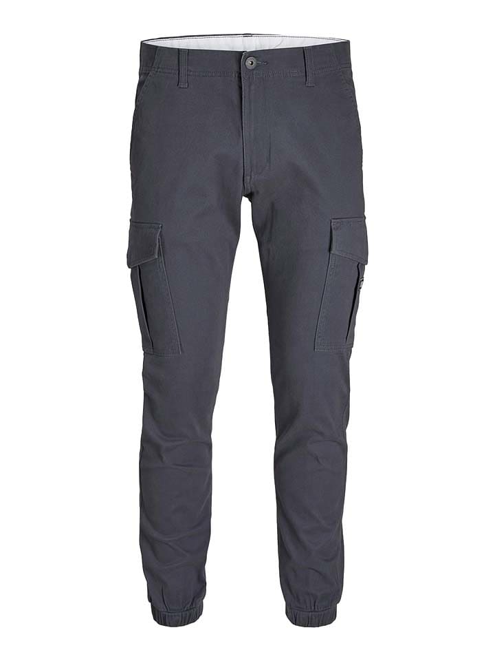 Jack & Jones Cargohose in Anthrazit günstig kaufen
