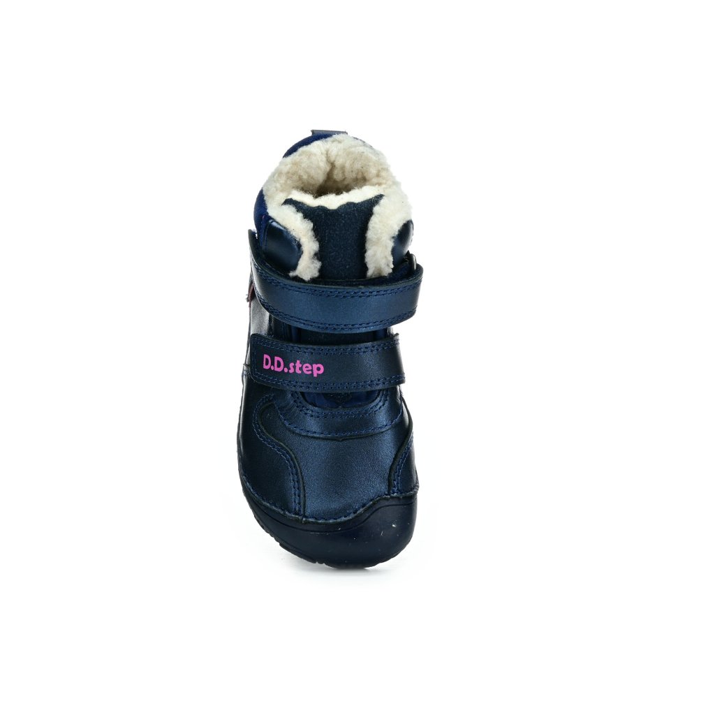 D.D.Step W073-42814B Royal Blue Winterbarfußschuhe