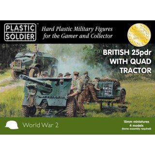 15mm British 25 pdr and Morris Quad Tractor