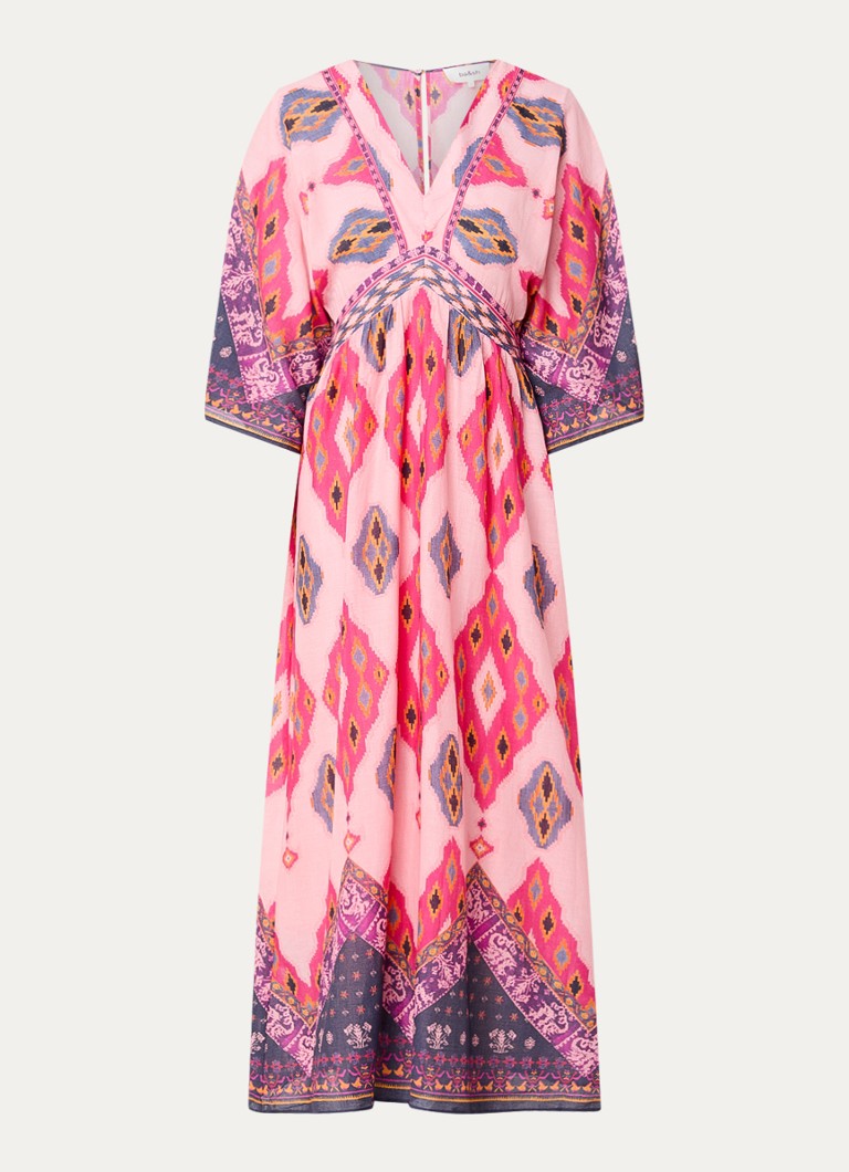 Vestido túnica largo Yin de Ba&sh con estampado