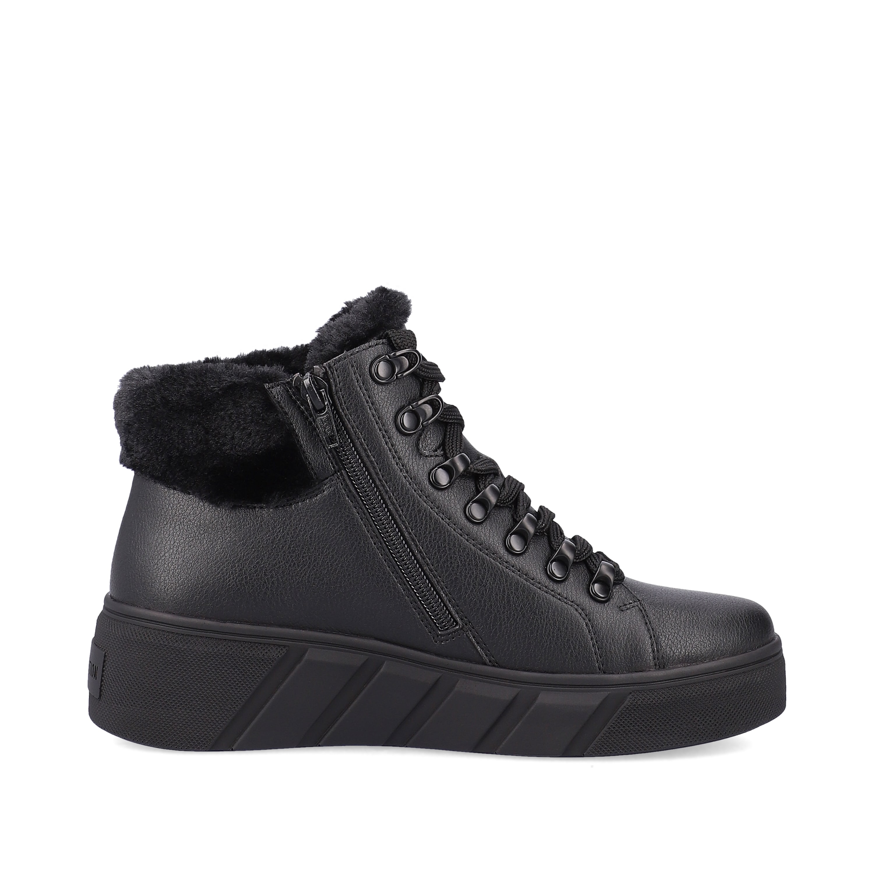 Rieker Damen Sneaker High deep black