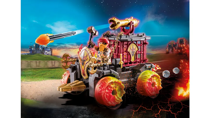PLAYMOBIL 71299 - Novelmore - Burnham Raiders - Feuerkampfwagen