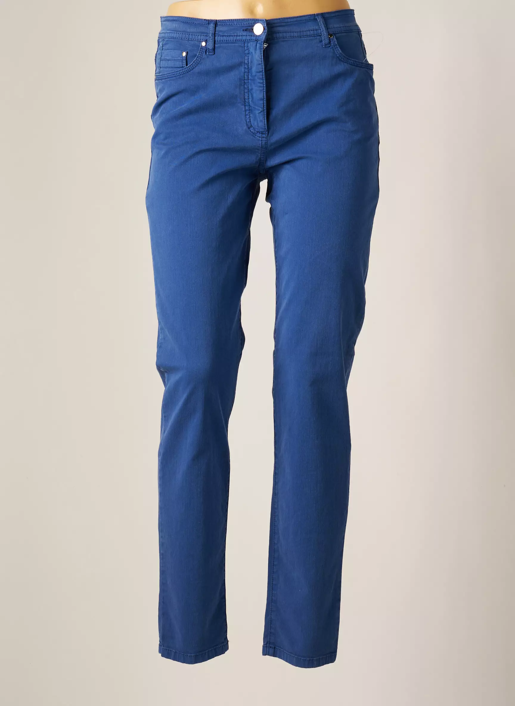 Betty Barclay Pantalons Slim Femme couleur bleu