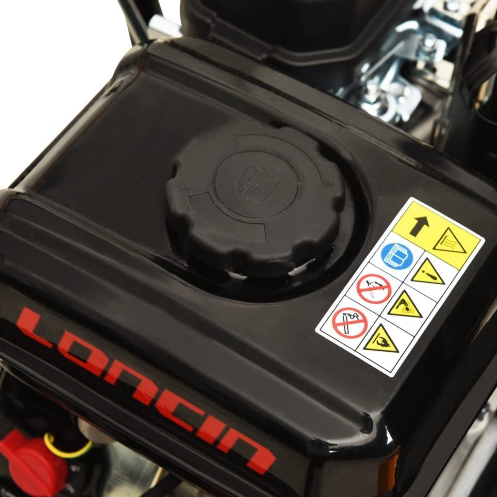 vidaXL Kehrmaschine 2-in-1 Schneefräse und Kehrmaschine Benzinbetrieben 6,5PS