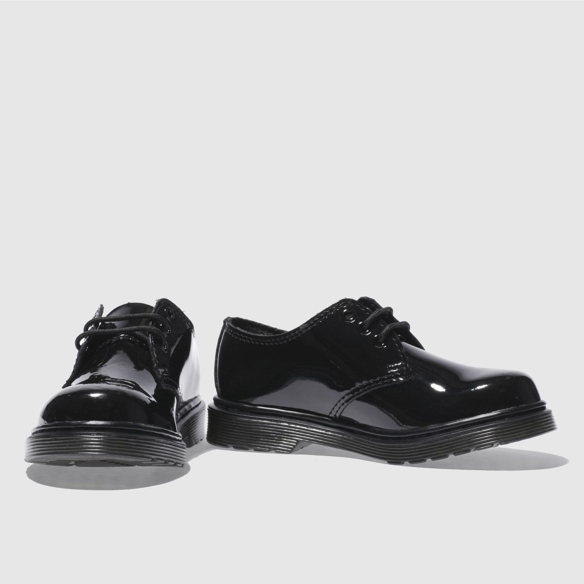Dr Martens svarta 1461 flickor juniorskor