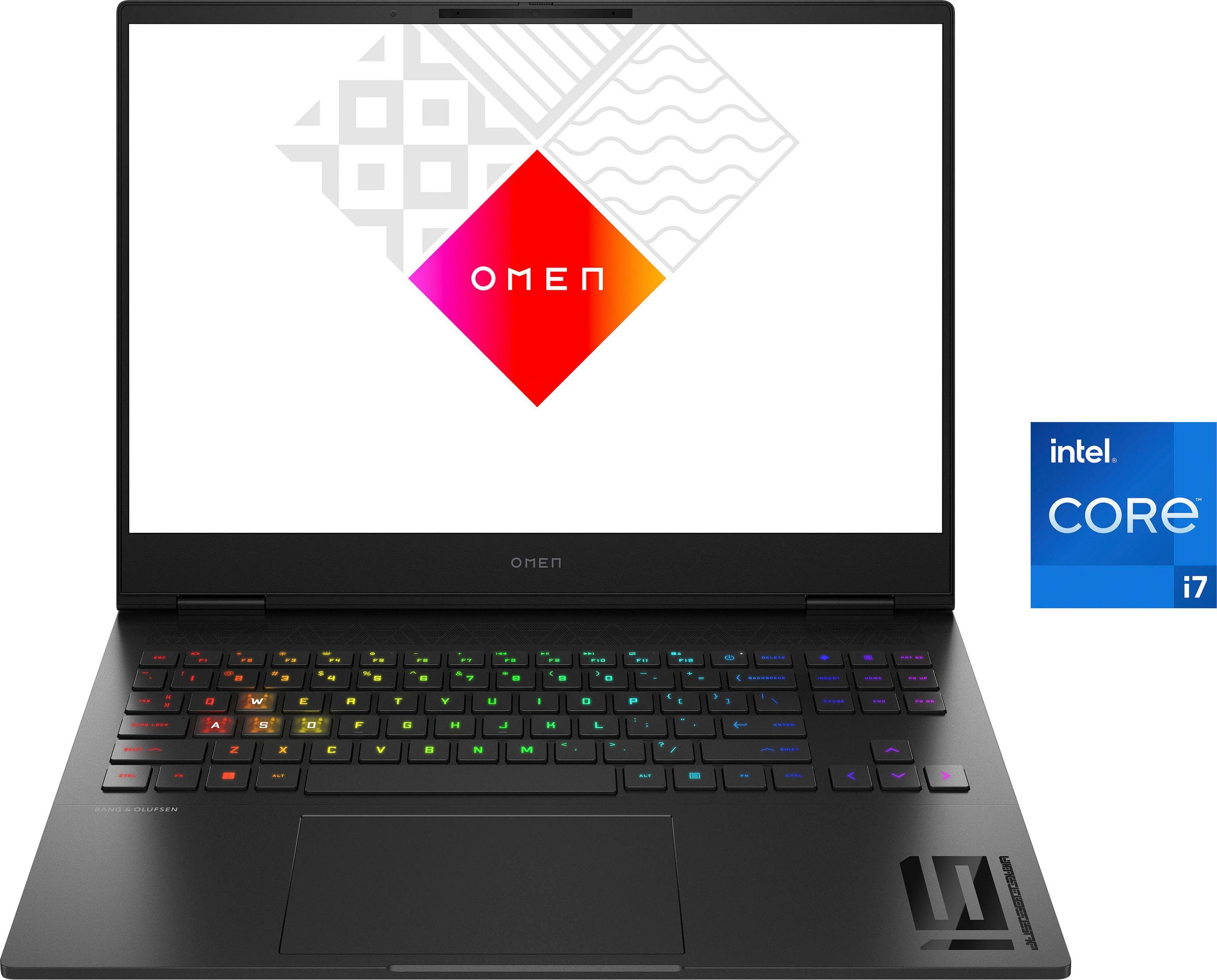 HP Omen 16-u0077ng Gaming-Notebook (40,6 cm/16 Zoll, Intel Core i7 13700HX, GeForce RTX 4070, 1000 GB SSD)