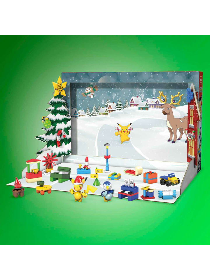Mega Bloks MEGA Pokémon Adventskalender in Mehrfarbig ab 6 Jahre günstig kaufen onesize
