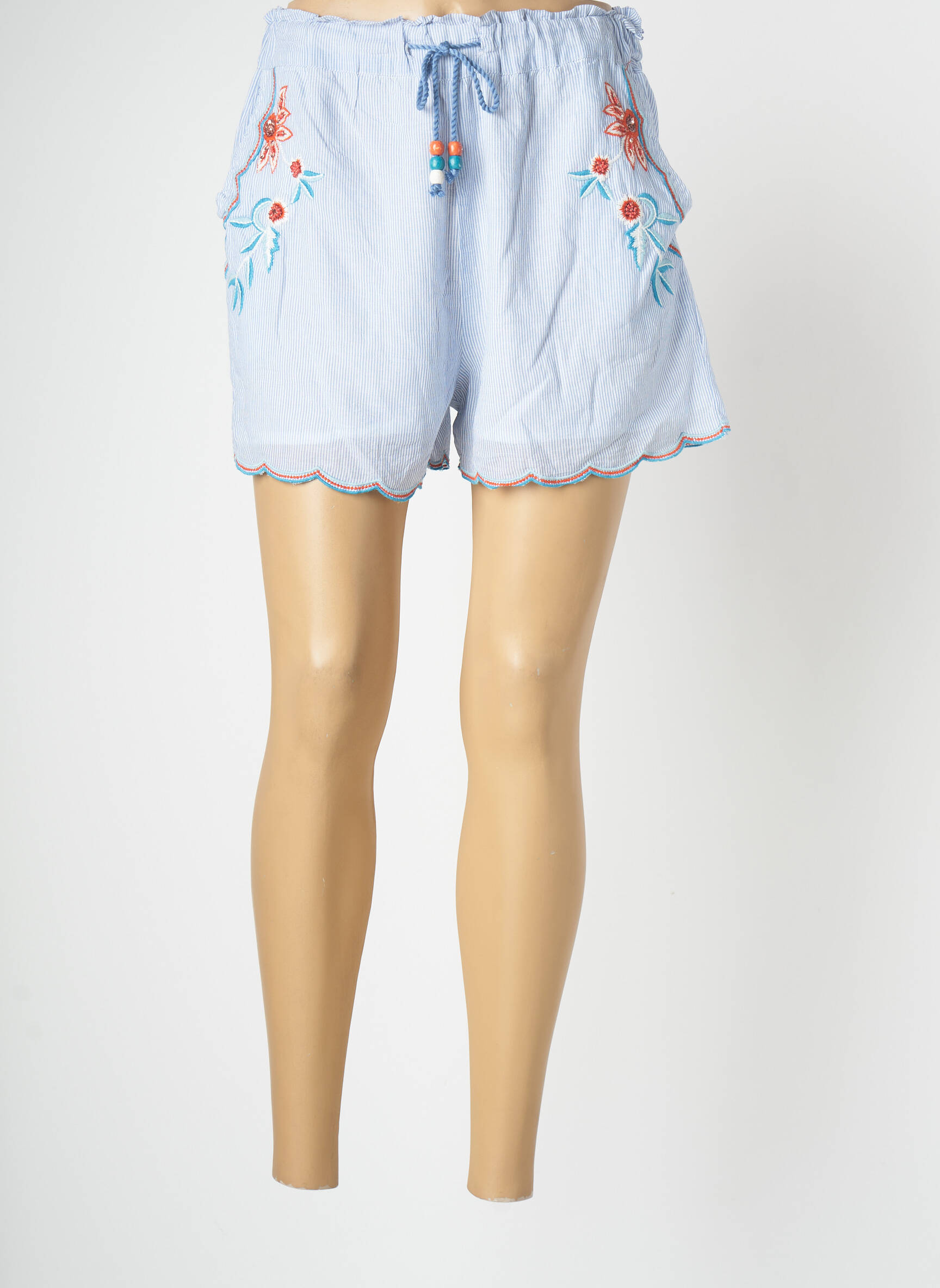 Chloe Laetitia Shorts 1 Femme couleur bleu