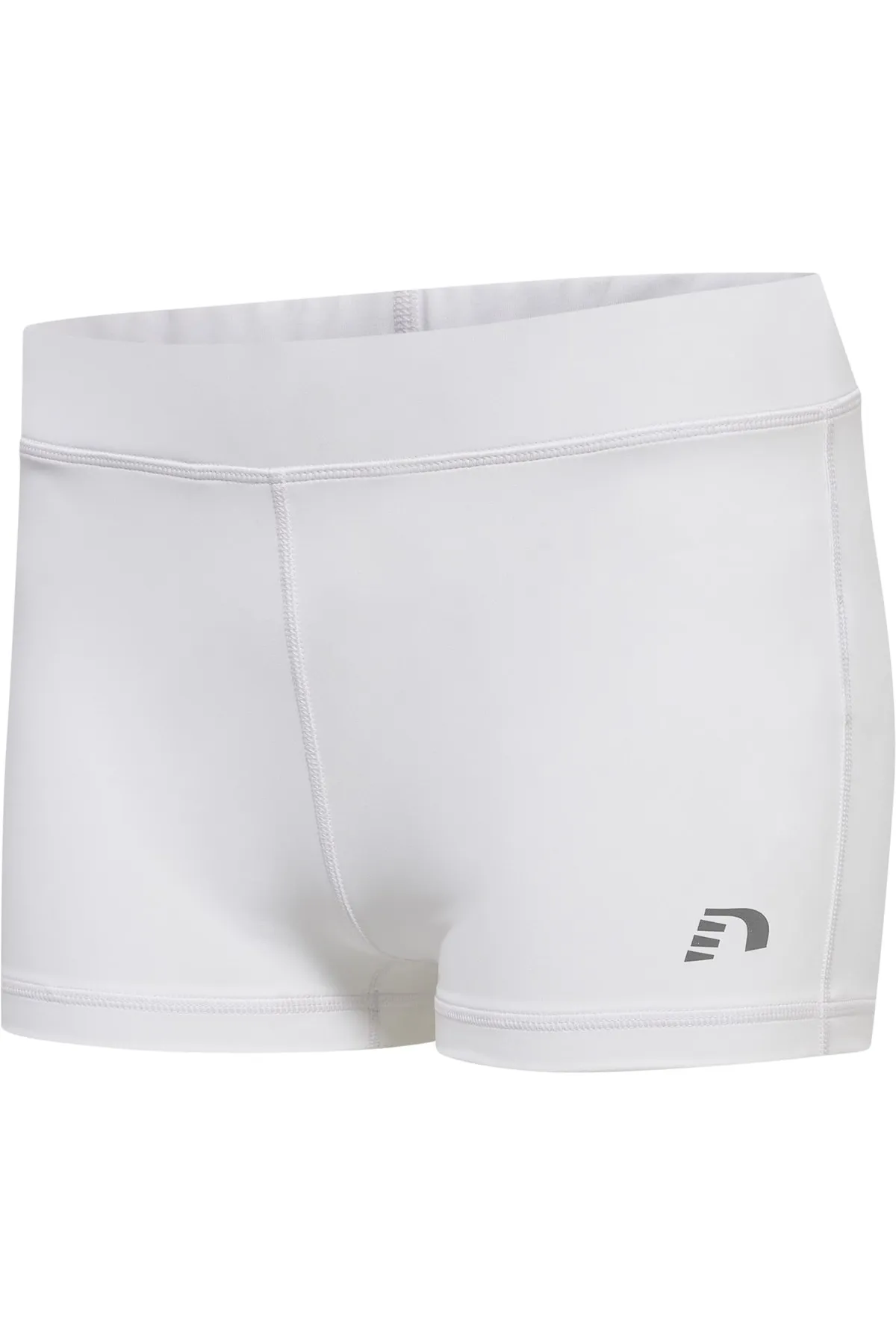 NEWLİNE  Kurze Sporthose - Weiß - Mittlerer Bund