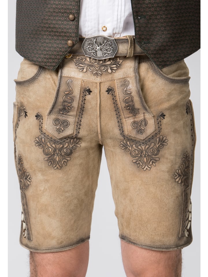 Stockerpoint Stockerpoint Trachtenlederhose Artur in esche gespeckt günstig kaufen