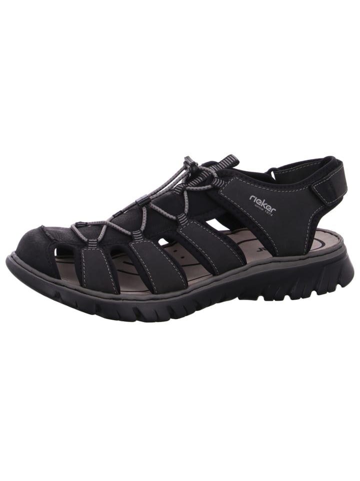 rieker Sandale  in Schwarz günstig kaufen