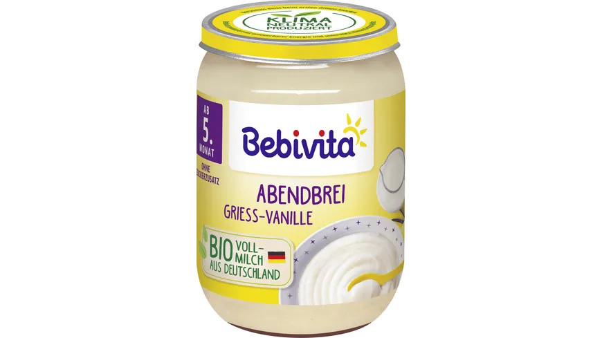 Bebivita Abendbrei Grieß-Vanille 190 g