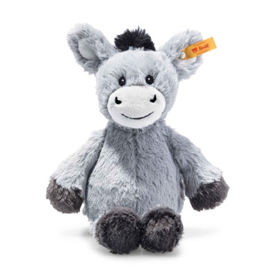Dinkie Esel, 20 cm, hellgrau