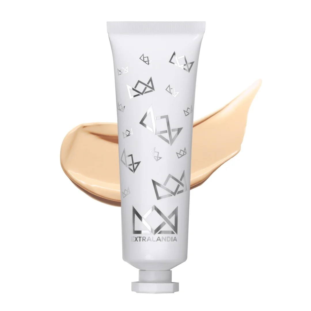 Base de teint hybride hydrogel pour le visage - Fond de teint liquide, base de maquillage