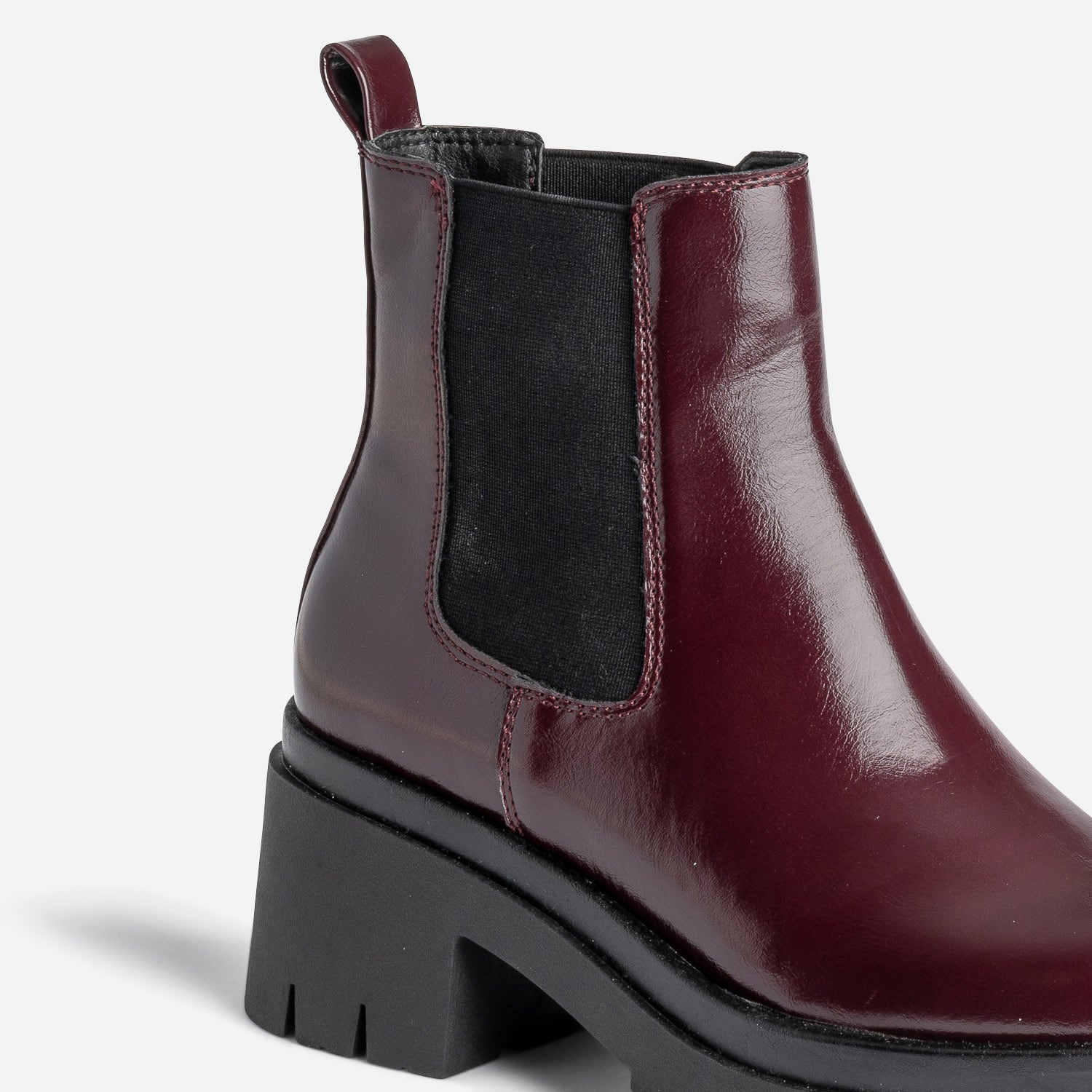 Chelsea boots TEXTO bordeaux glacé