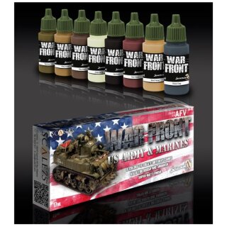 US Army and Marines Paint Set