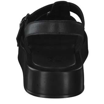 PX Plateau Sandale in schwarz