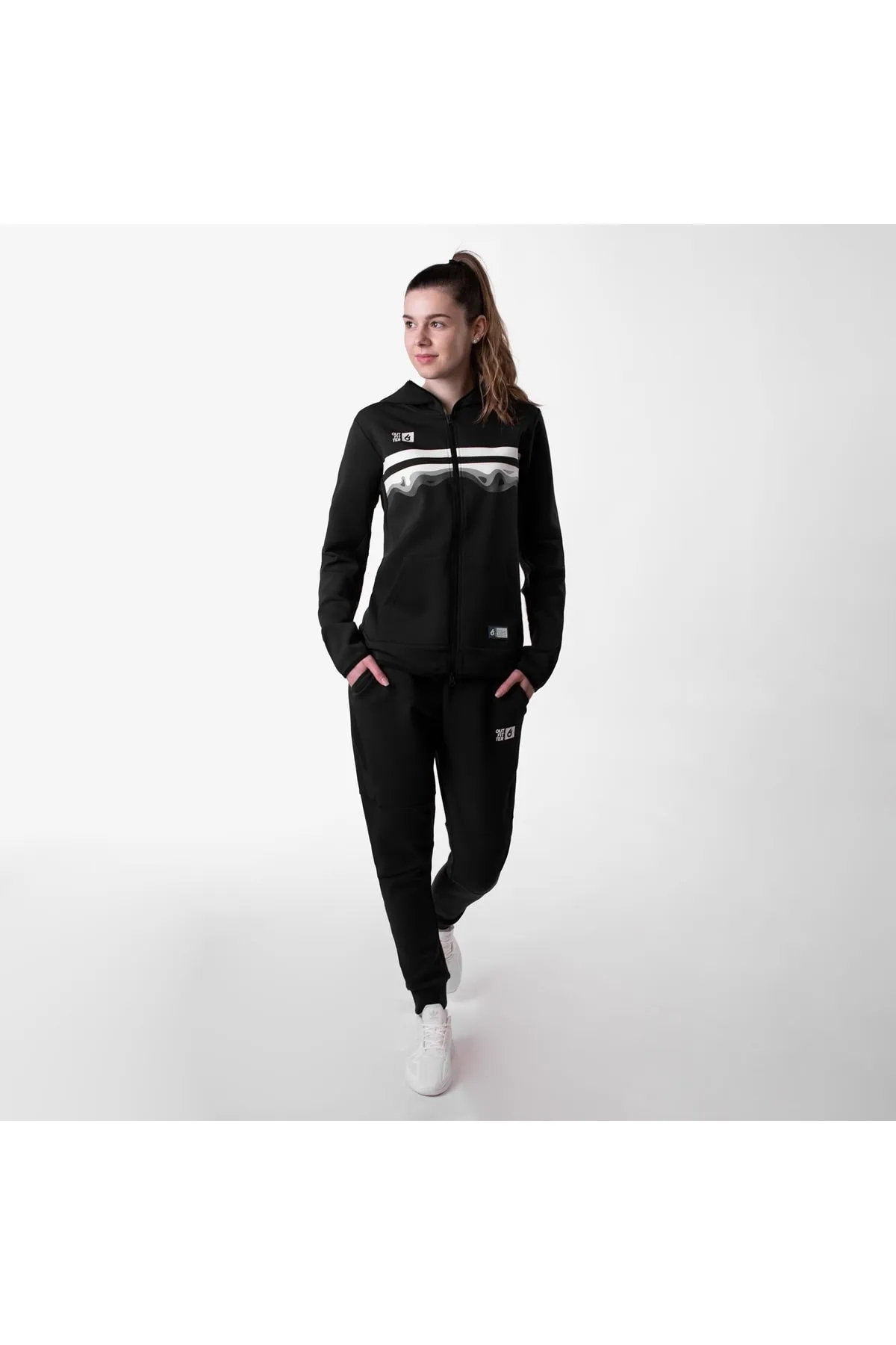 Outfitter  Trainingsanzug - Schwarz - Regular Fit