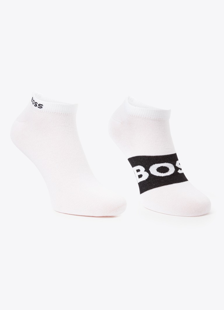 Șosete cu logo HUGO BOSS, set de 2
