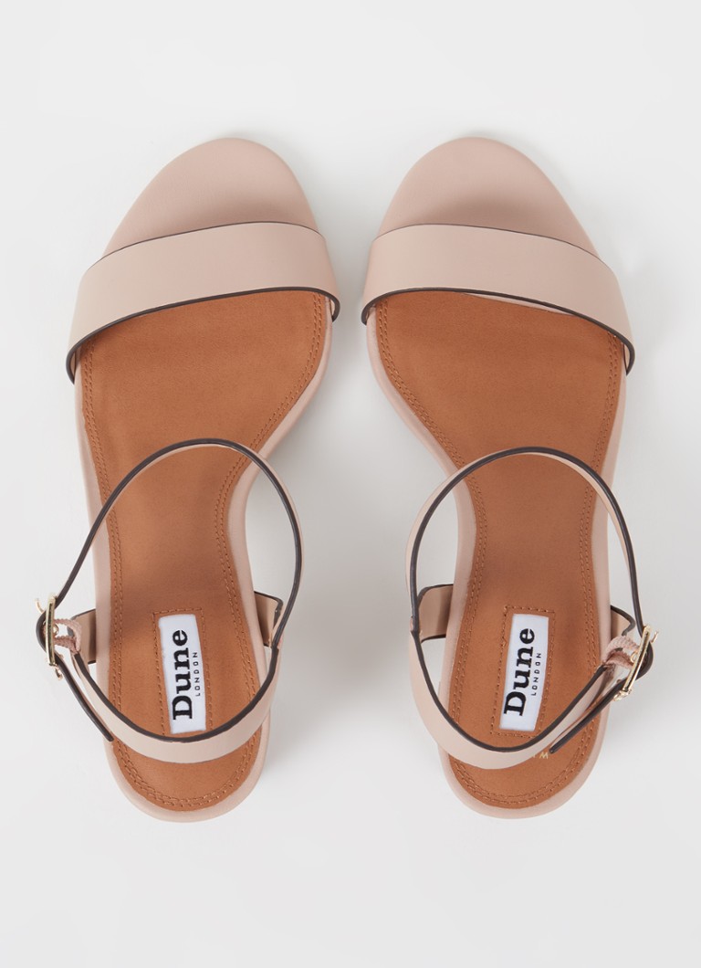 Dune London Wide Fit -nahkasandaalit