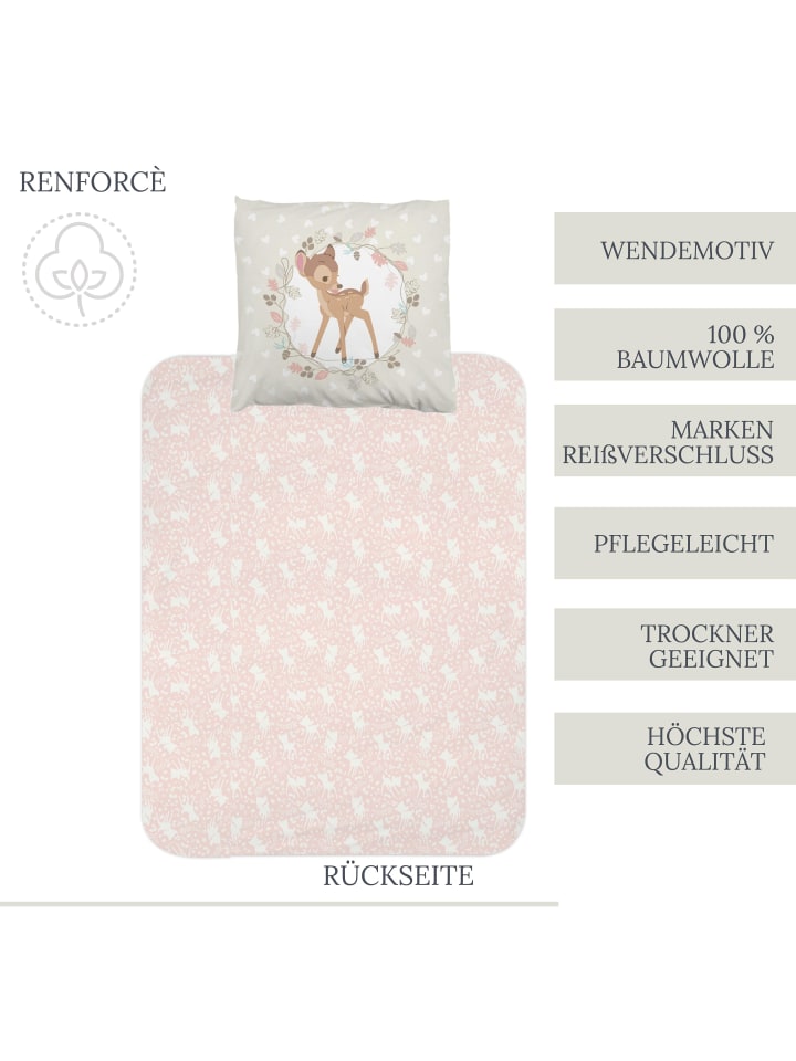Disney Mädchen Bettwäsche-Set 