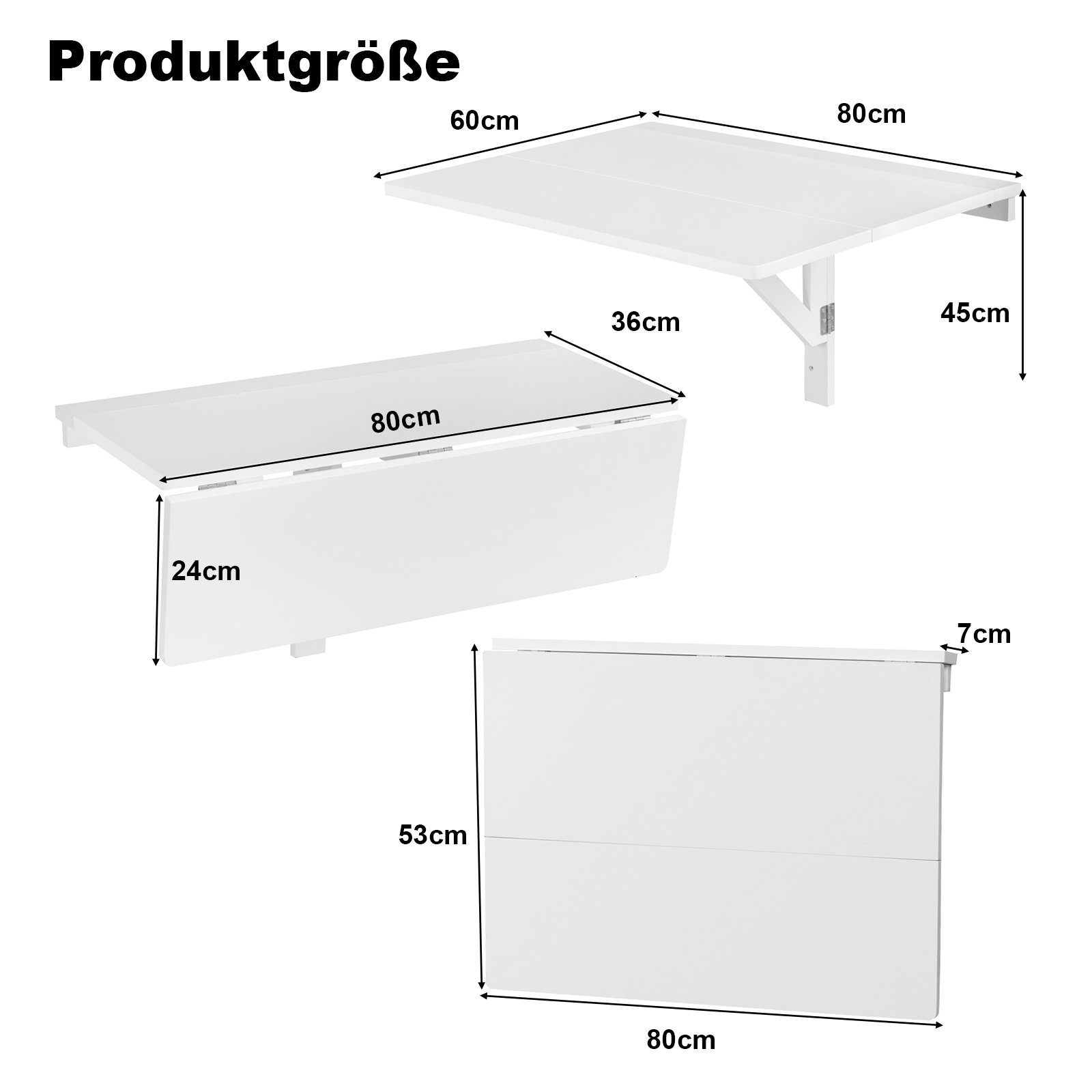 COSTWAY Klapptisch