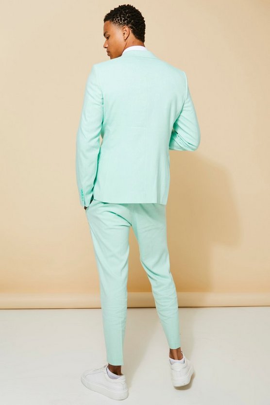 Slim-Fit Leinen-Anzughose