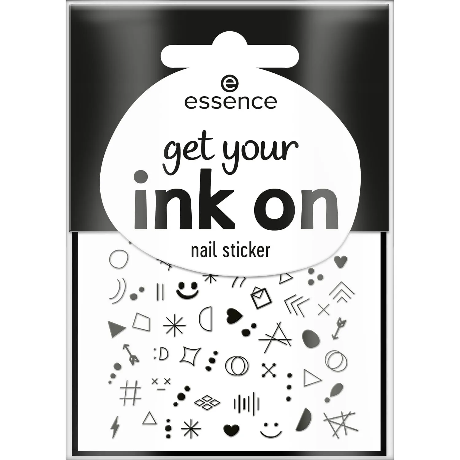 Essence nagų lipdukas „Get Your Ink On Nail“