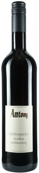 2020 Spätburgunder Rotwein trocken - Weingut Antony