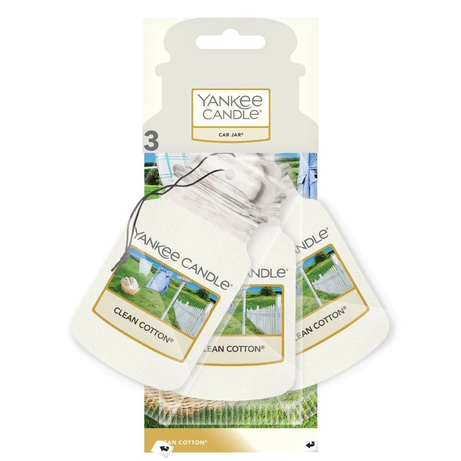 Wkład do czyszczenia Car Jar Cotton - Perfumy samochodowe