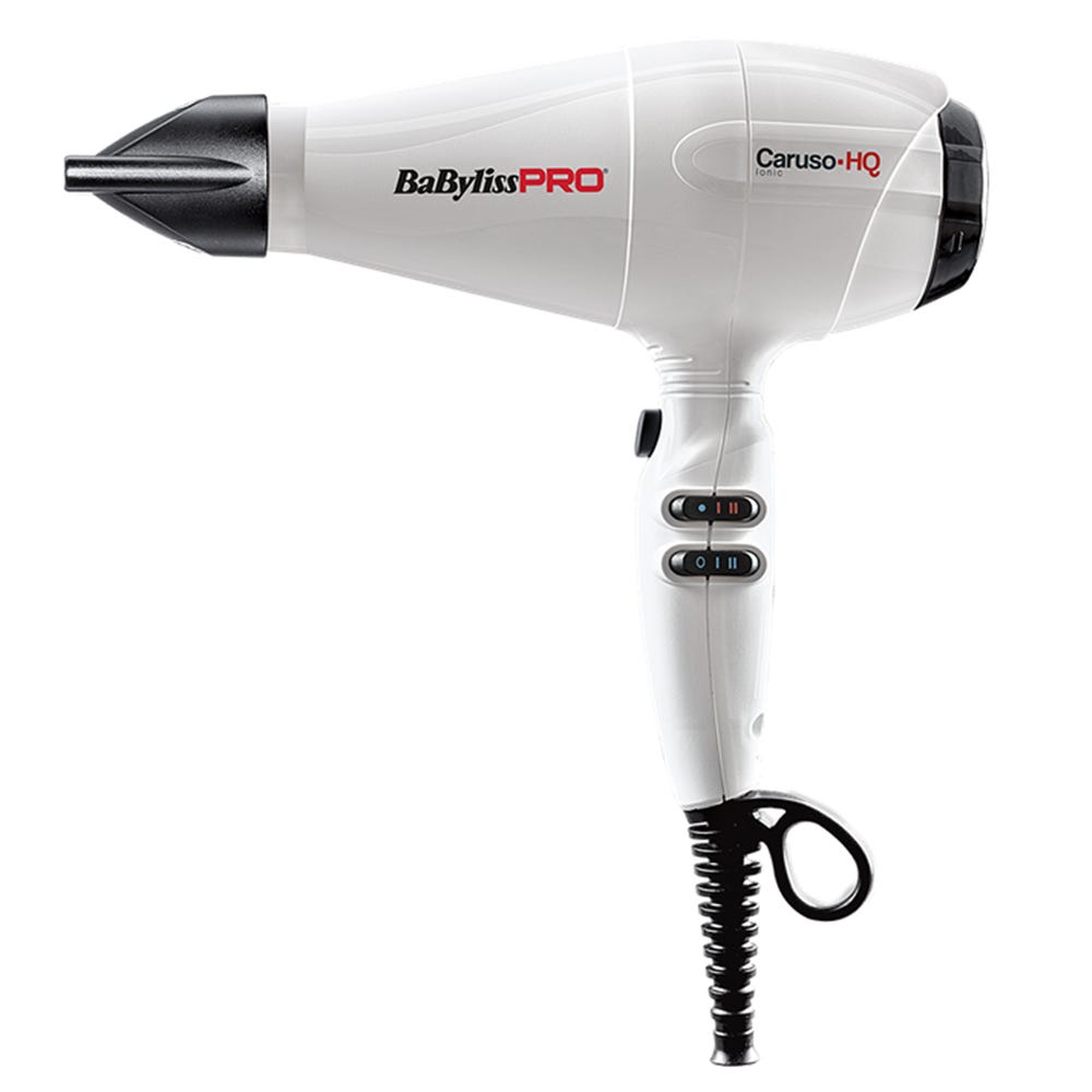 BabylissPro Haartrockner Caruso-HQ White 2400W