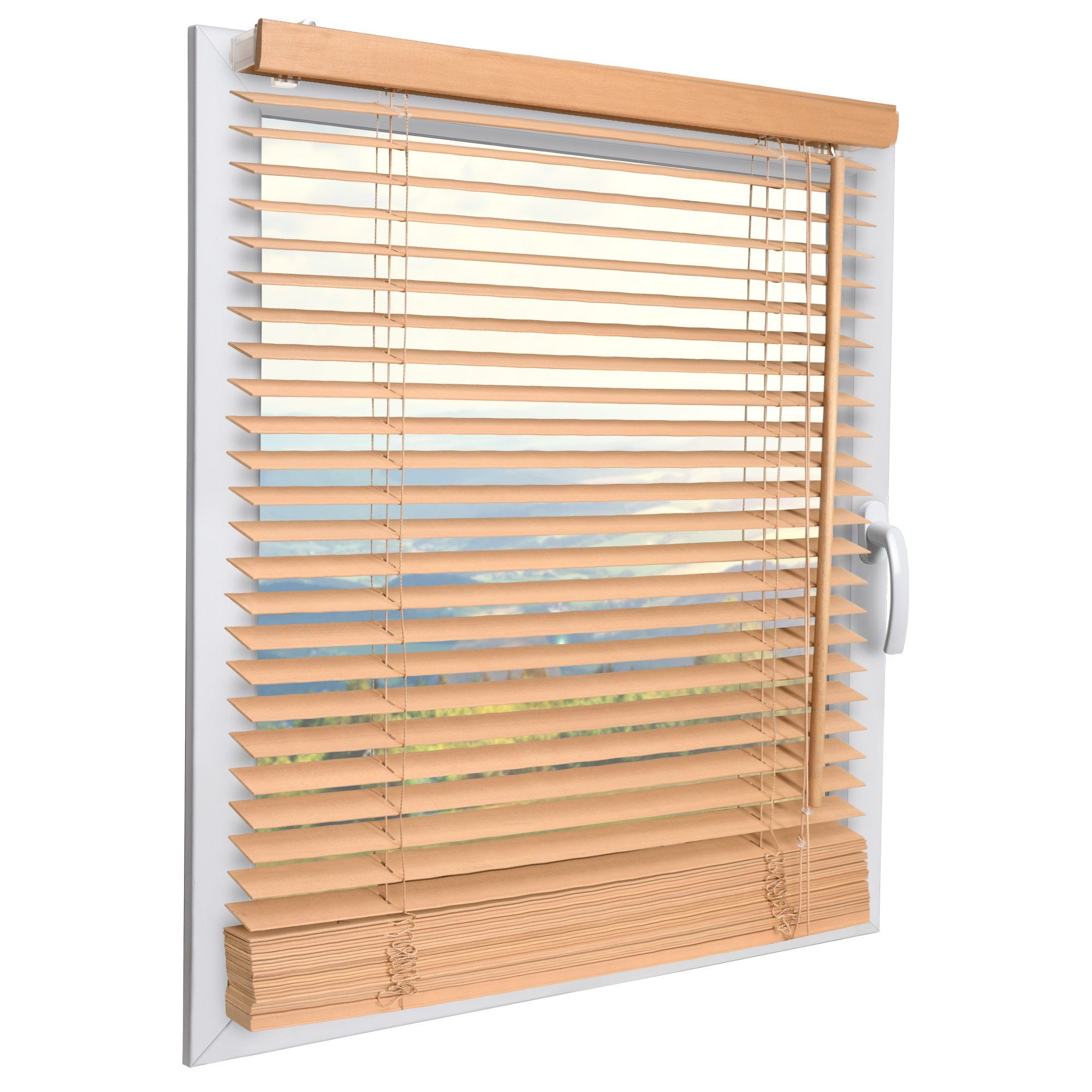 Jalousie SolDecor JH3, Sol Royal, Holzjalousie Eiche