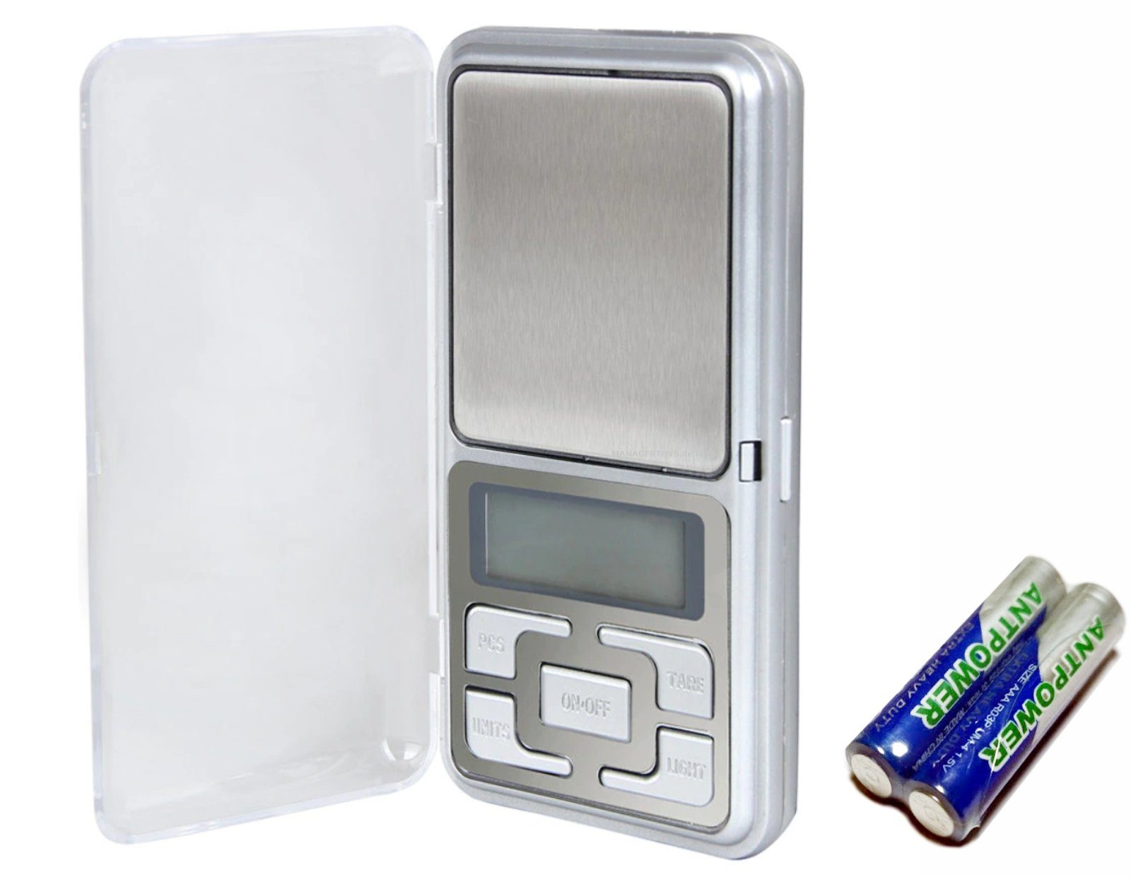 VARA Taschenwaage 500g / 0,1g Feinwaage Pocketwaage Digitalwaage kleine Taschenwaage