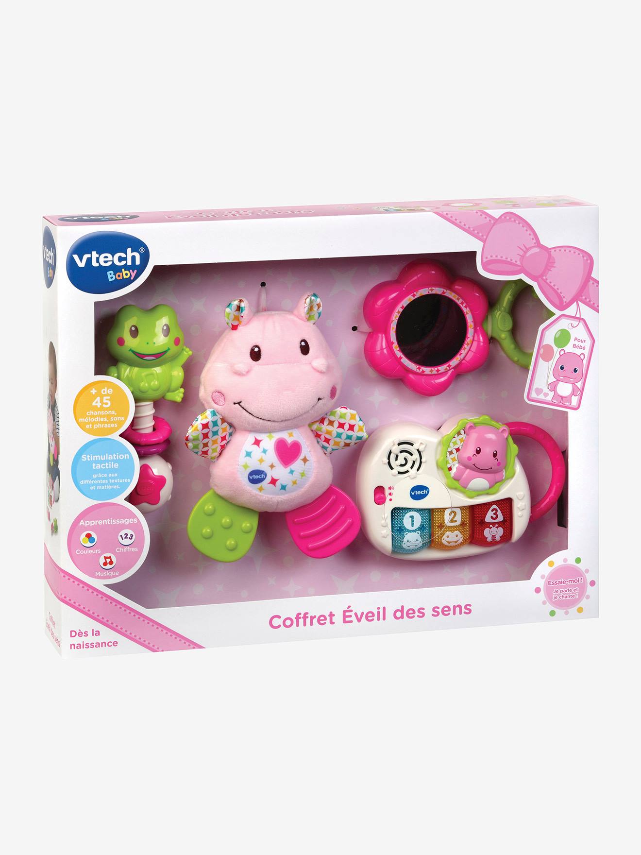 Coffret naissance Eveil des sens VTECH bleu