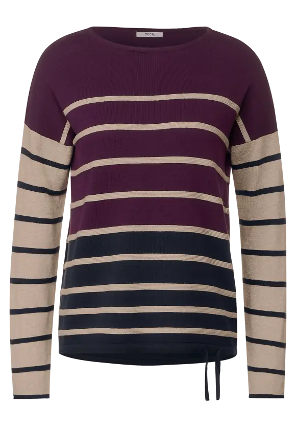 CECIL Multicolor Streifenpullover